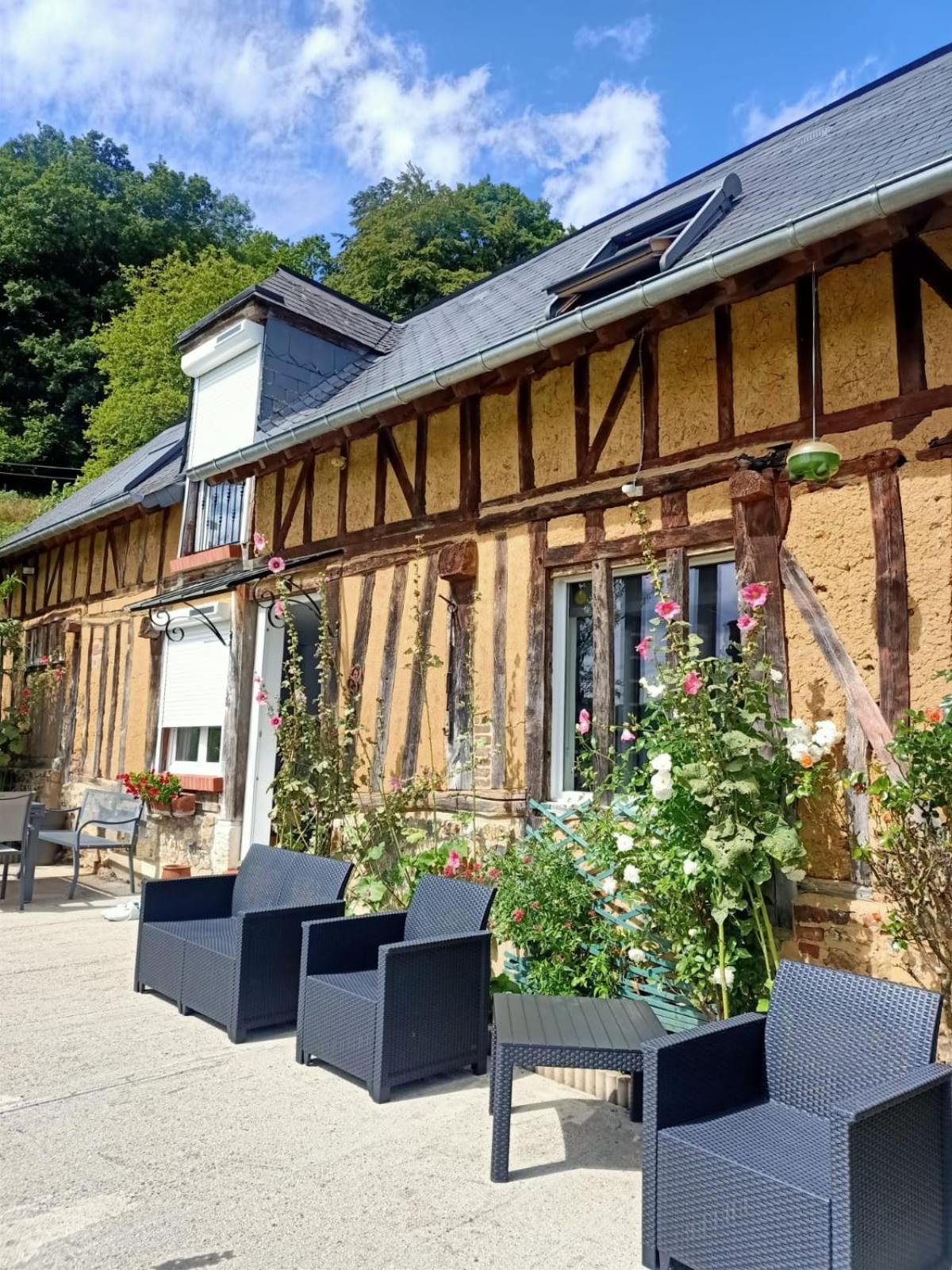La Pomme Verte Authou Exterior foto